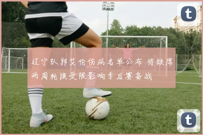 辽宁队郭艾伦伤病名单公布 将缺席两周轮换受限影响季后赛备战